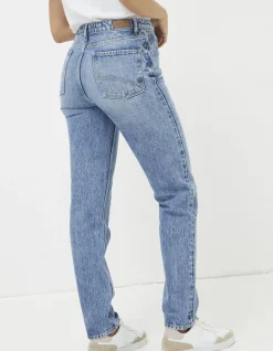Women FatFace Jeans & Dungarees|Rip And Repair Mom Jeans
