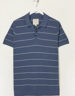 Men FatFace Knitwear|Ripon Stripe Polo