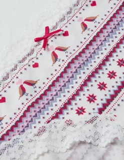 Women FatFace View All|Robin Fairisle Short Knickers