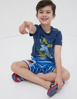 Boys FatFace View All|Rock The Reef Graphic Tee