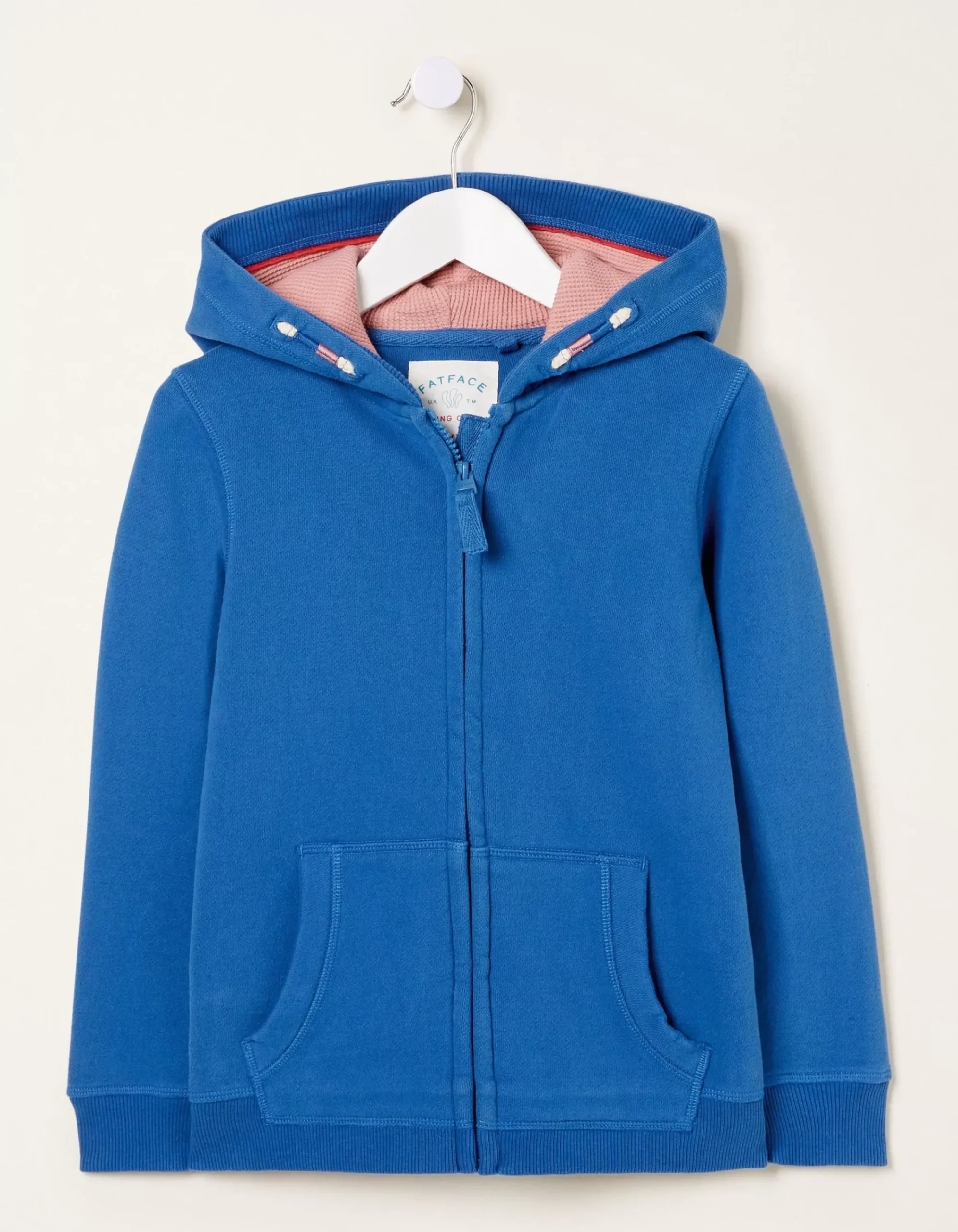 Girls FatFace View All|Roller Skate Graphic Zip Thru Hoodie