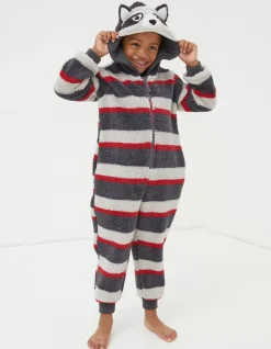 Boys FatFace View All|Ronnie Raccoon Onesie