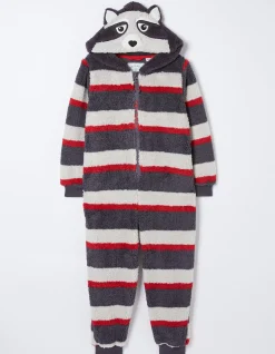 Boys FatFace View All|Ronnie Raccoon Onesie