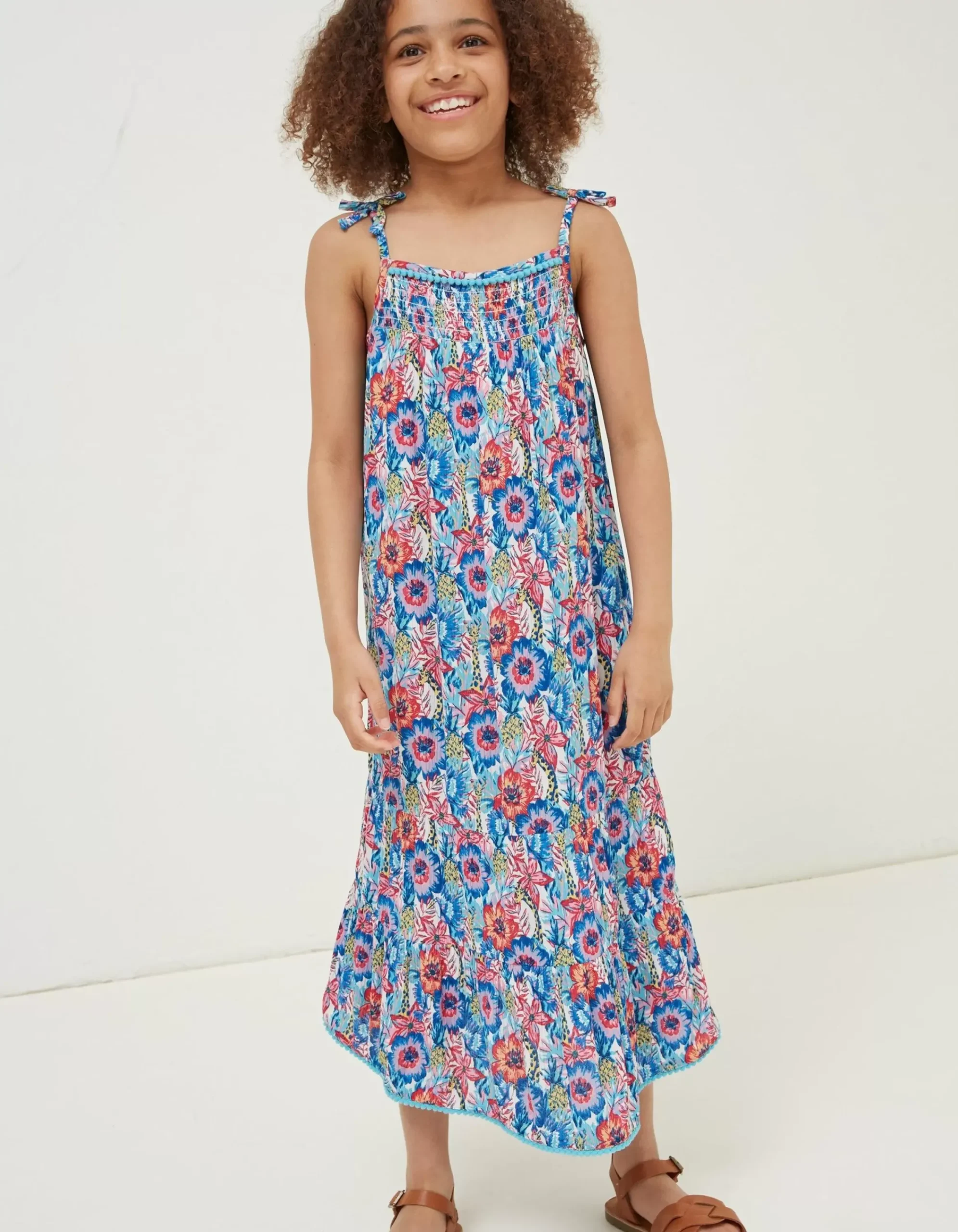 Girls FatFace View All|Rosa Tropical Print Dress