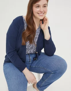 Women FatFace Knitwear|Rose Cardigan