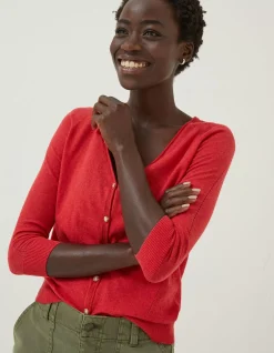 Women FatFace Knitwear|Rose Cardigan