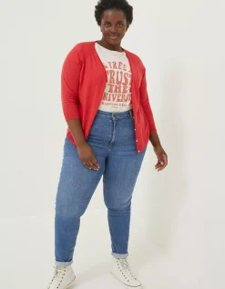 Women FatFace Knitwear|Rose Cardigan