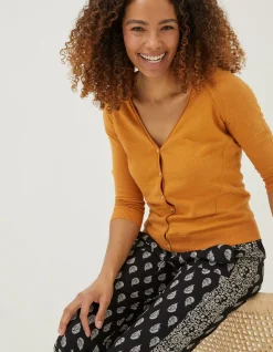 Women FatFace Knitwear|Rose Cardigan