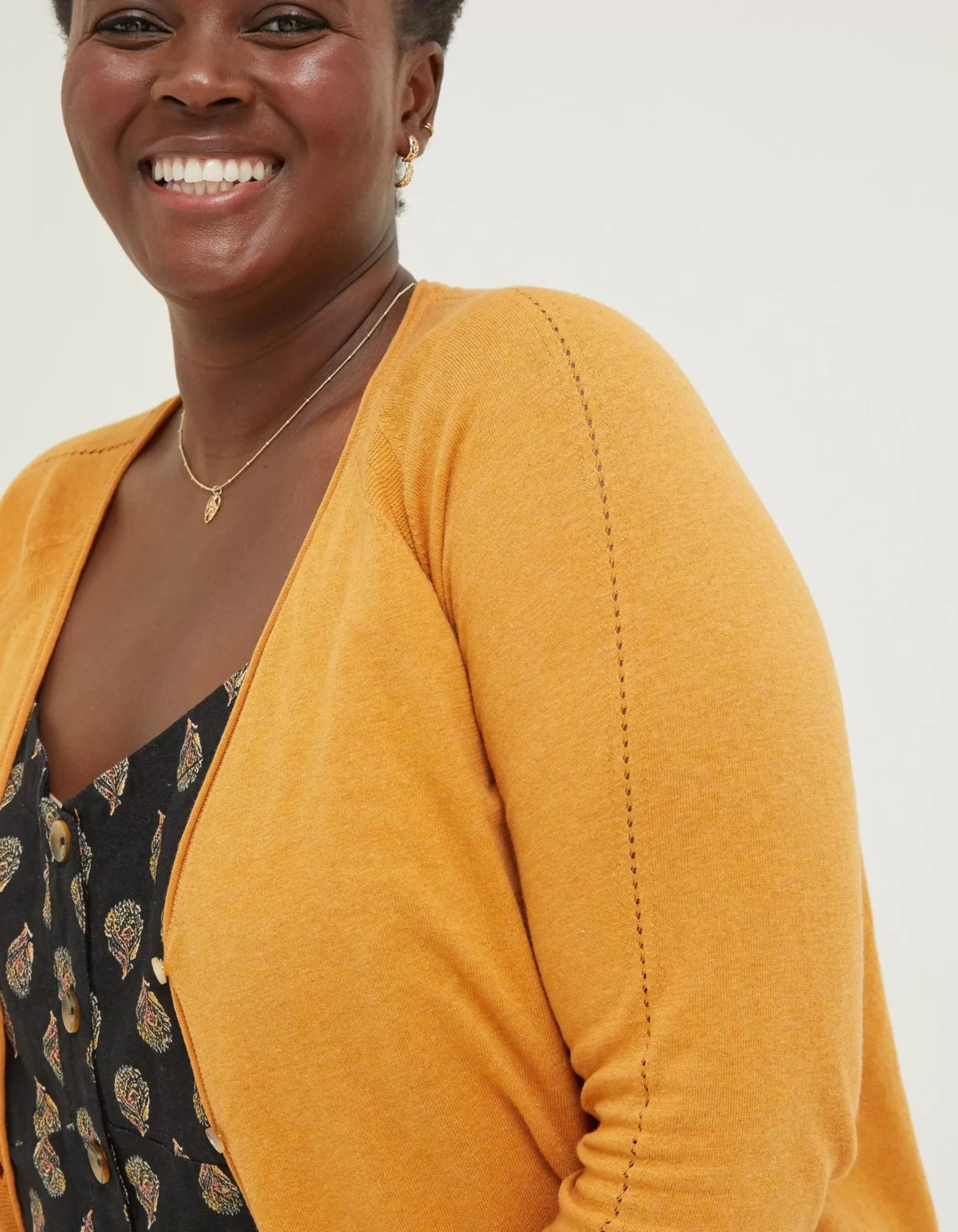 Women FatFace Knitwear|Rose Cardigan