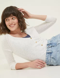 Women FatFace Knitwear|Rose Cardigan