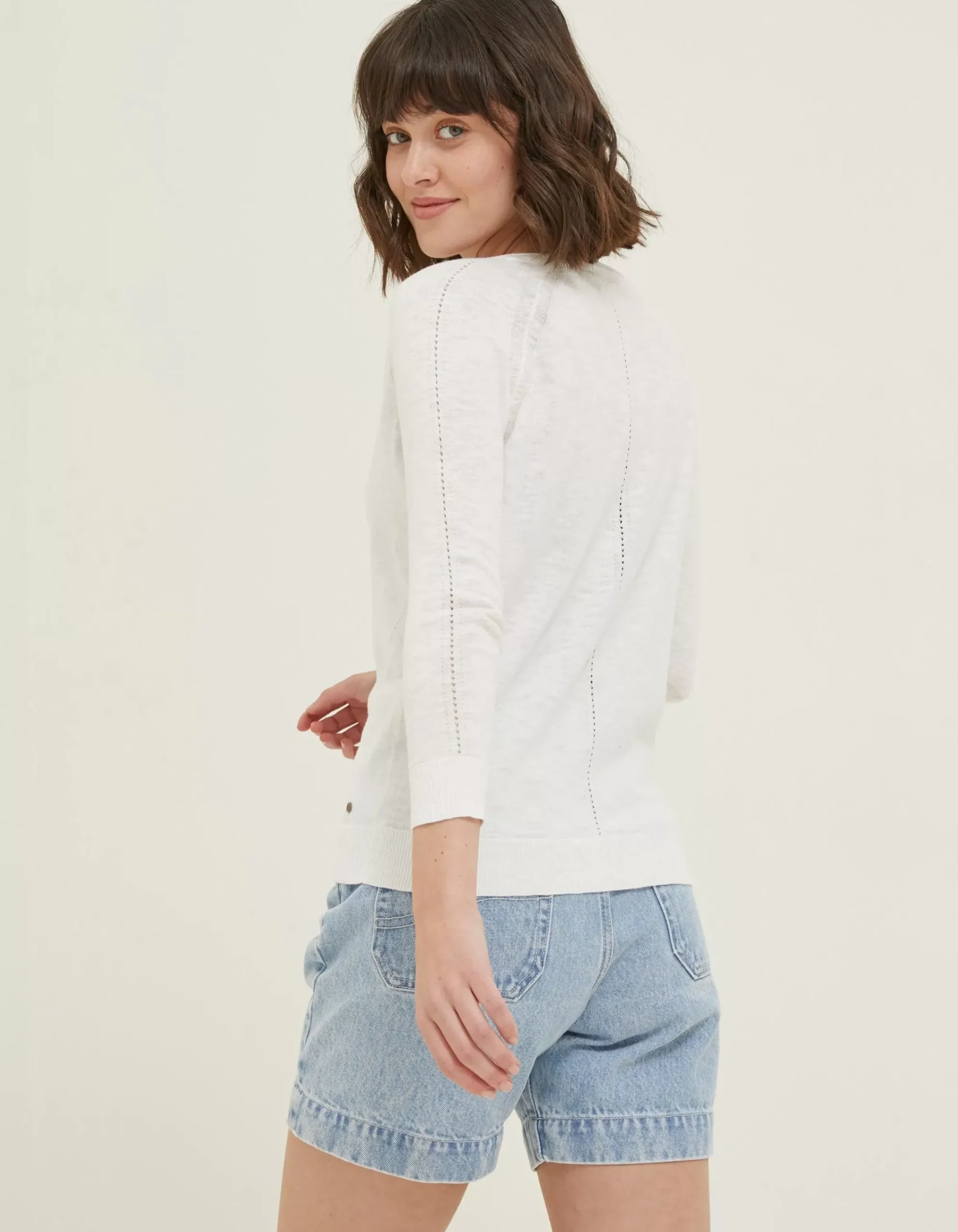 Women FatFace Knitwear|Rose Cardigan