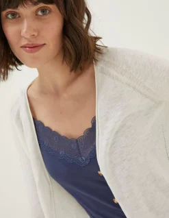 Women FatFace Knitwear|Rose Cardigan