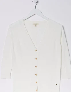 Women FatFace Knitwear|Rose Cardigan