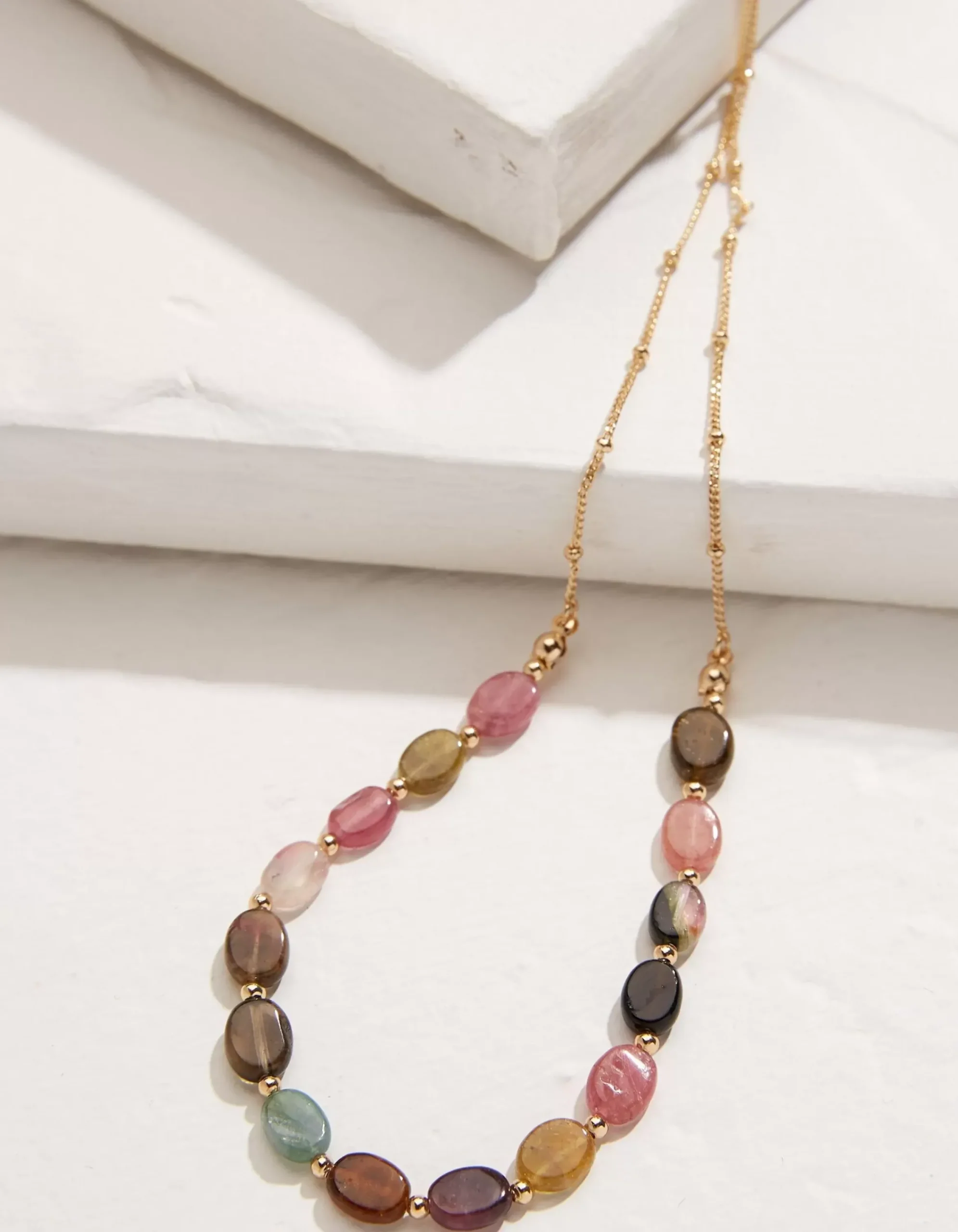 Women FatFace View All|Round Stone Necklace