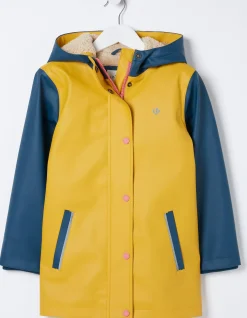 Girls FatFace View All|Rubberised Waterproof Jacket