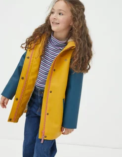 Girls FatFace View All|Rubberised Waterproof Jacket