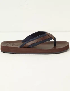 Men FatFace View All|Ryde Leather Flip Flops