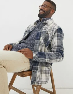 Men FatFace View All|Ryton Ombre Overshirt