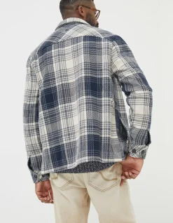 Men FatFace View All|Ryton Ombre Overshirt