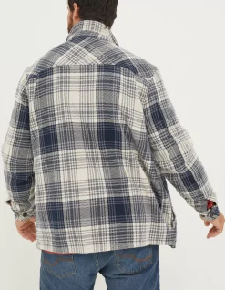Men FatFace View All|Ryton Ombre Overshirt