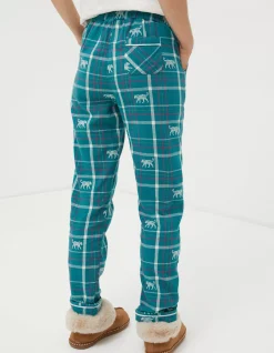 Women FatFace Nightwear & Loungewear|Sadie Snow Leopard Eva Pyjama Bottoms