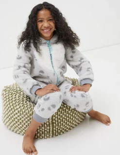 Boys FatFace View All|Sadie Snow Leopard Onesie