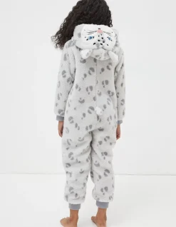 Boys FatFace View All|Sadie Snow Leopard Onesie