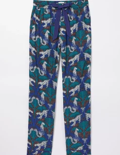 Women FatFace View All|Sadie Snow Leopard Pyjama Bottoms
