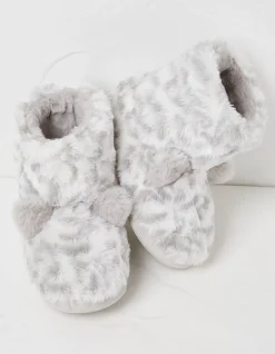 Boys FatFace View All|Sadie Snow Leopard Slipper Boot