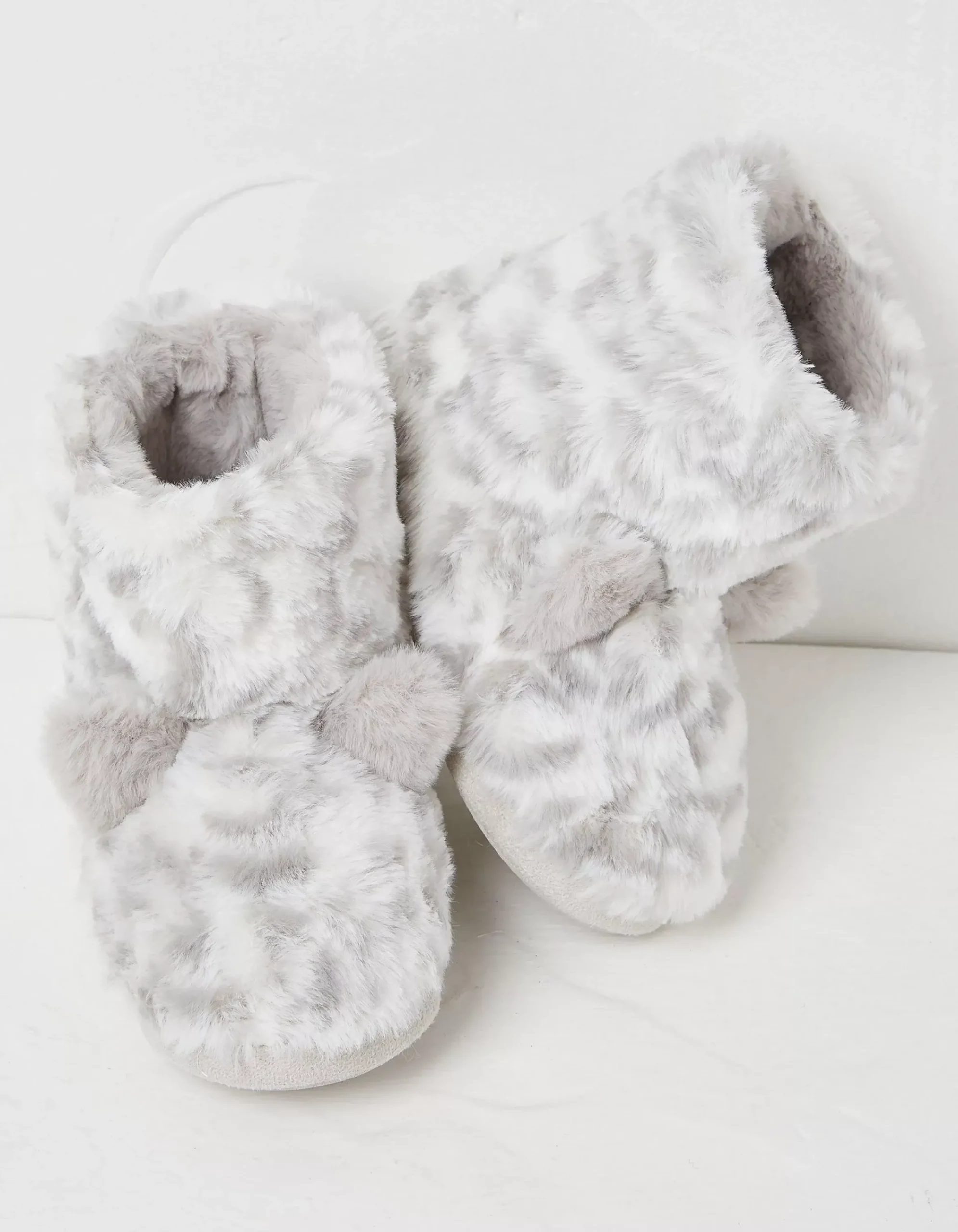 Boys FatFace View All|Sadie Snow Leopard Slipper Boot