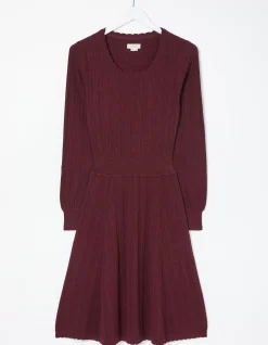 Women FatFace View All|Saffron Knitted Skater Dress