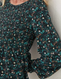 Women FatFace Tops & T-Shirts|Sara Evergreen Top