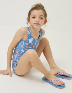 Girls FatFace View All|Sea Scape Tankini