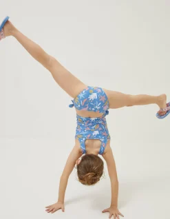 Girls FatFace View All|Sea Scape Tankini
