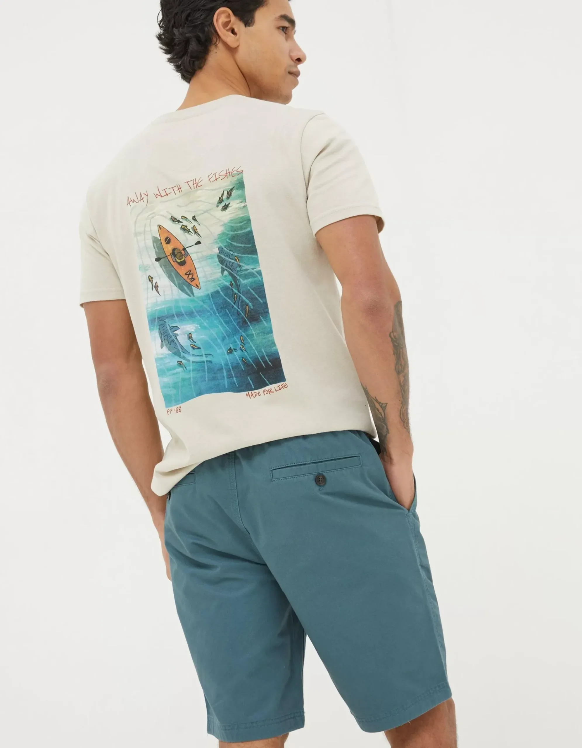 Men FatFace View All|Seaton Pull On Shorts