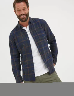 Men FatFace Shirts|Selwood Check Shirt