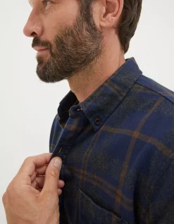 Men FatFace Shirts|Selwood Check Shirt