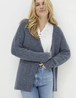 Women FatFace Knitwear|Sennan Cocoon Cardigan