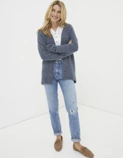 Women FatFace Knitwear|Sennan Cocoon Cardigan