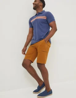 Men FatFace T-Shirts|Sennen Chest Stripe Polo