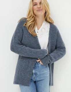 Women FatFace Knitwear|Sennen Cocoon Cardigan