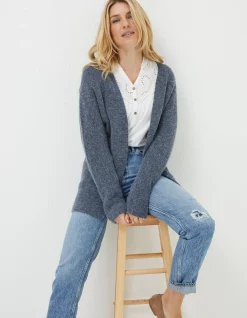 Women FatFace Knitwear|Sennen Cocoon Cardigan