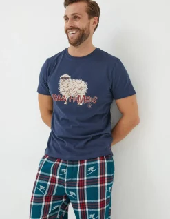 Men FatFace View All|Shelter Baa Humbug Stevie Sheep T-Shirt