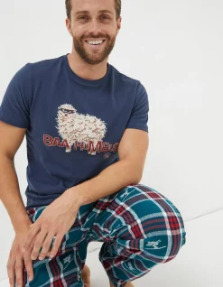 Men FatFace View All|Shelter Baa Humbug Stevie Sheep T-Shirt