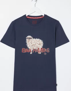 Men FatFace View All|Shelter Baa Humbug Stevie Sheep T-Shirt
