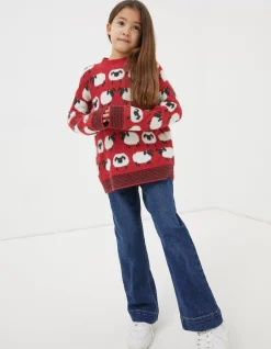 Boys FatFace View All|Shelter Stevie Sheep Crew Neck Jumper