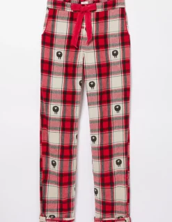 Women FatFace View All|Shelter Stevie Sheep Jacquard Pyjama Bottoms