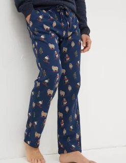 Men FatFace View All|Shelter Stevie Sheep Print Pyjama Bottoms