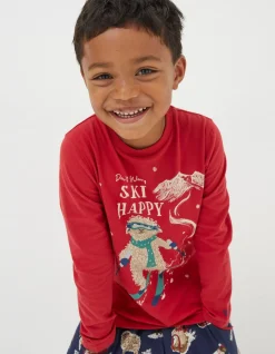 Boys FatFace View All|Shelter Stevie Sheep Pyjama Set