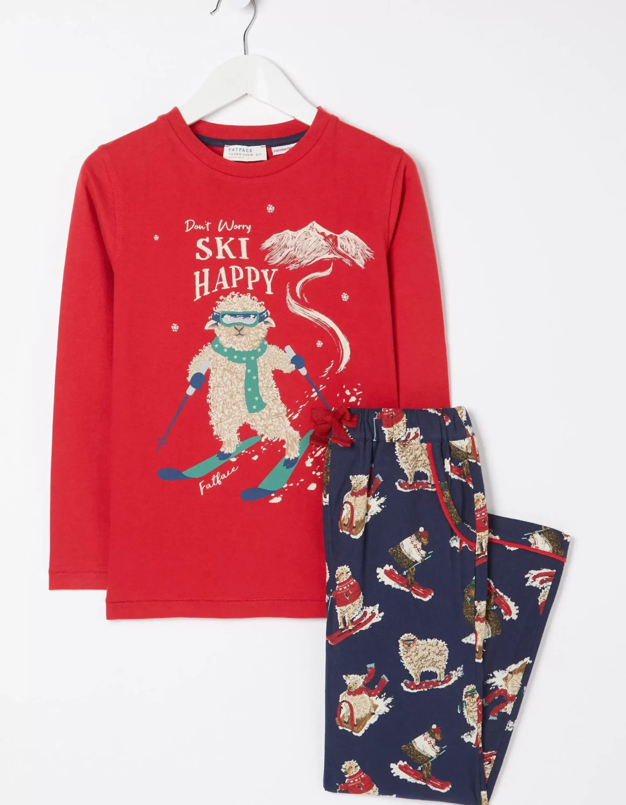 Boys FatFace View All|Shelter Stevie Sheep Pyjama Set